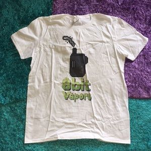 Liquid Armory white 8-bit shirt